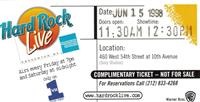 Ticket Stubs